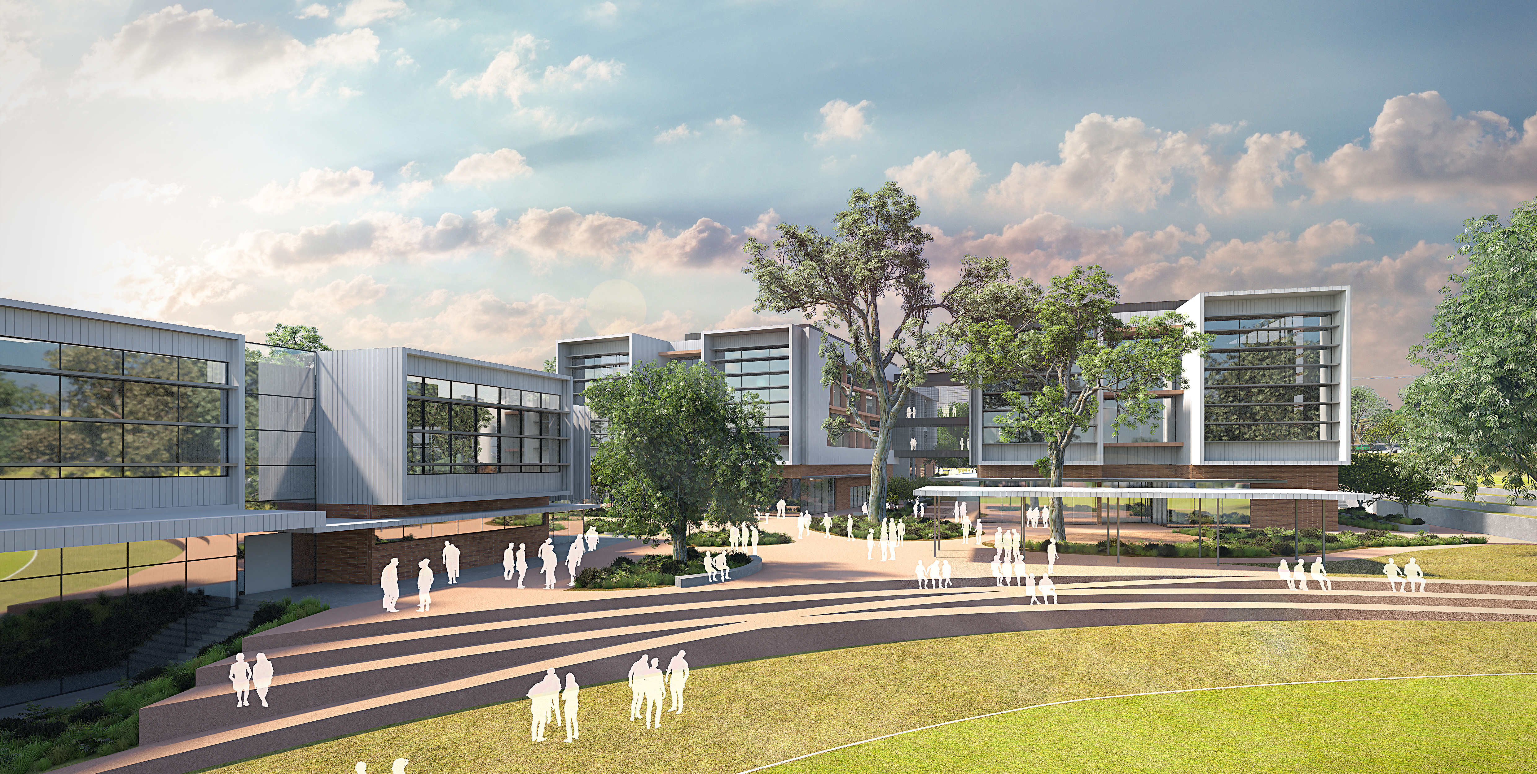 An artist impression of the new Morialta Secondary College