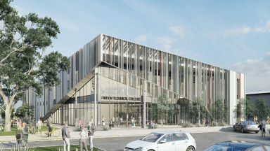 An artist impression of the new Findon Technical College