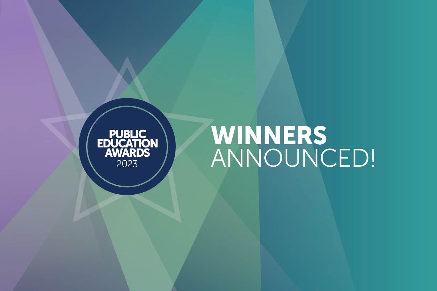 2023 Public Education Wards, winners announced