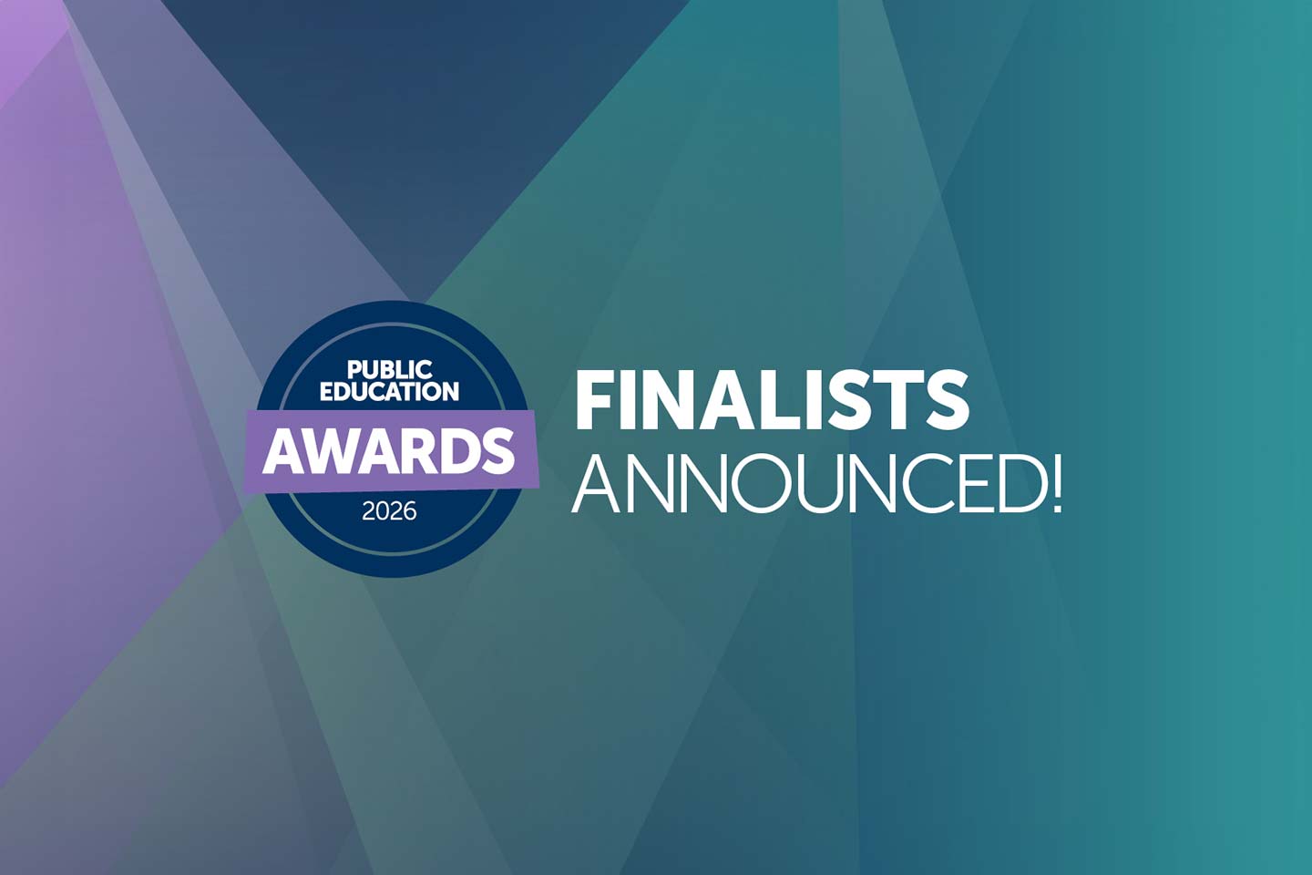 Public Education Awards 2026 - Our News