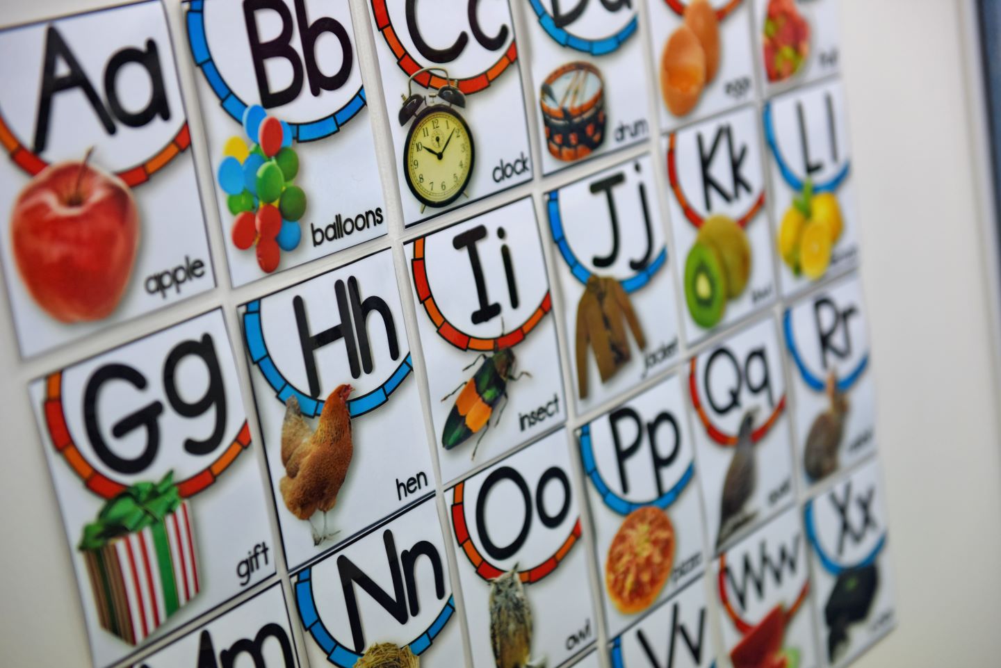 Alphabet chart