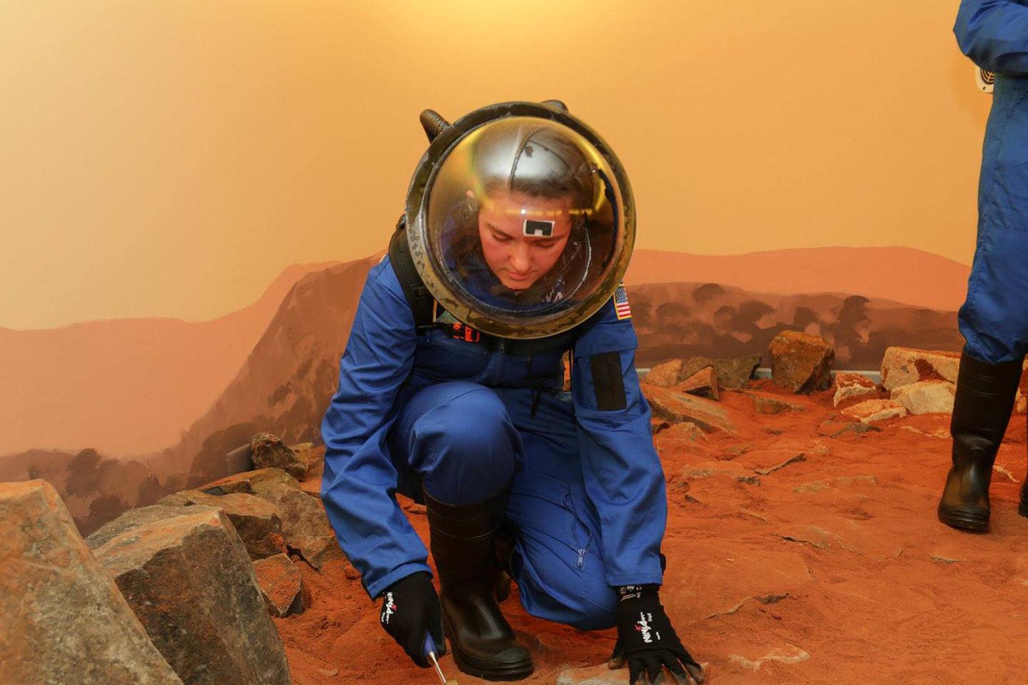 Photo of student at Hamilton Secondary College Space School