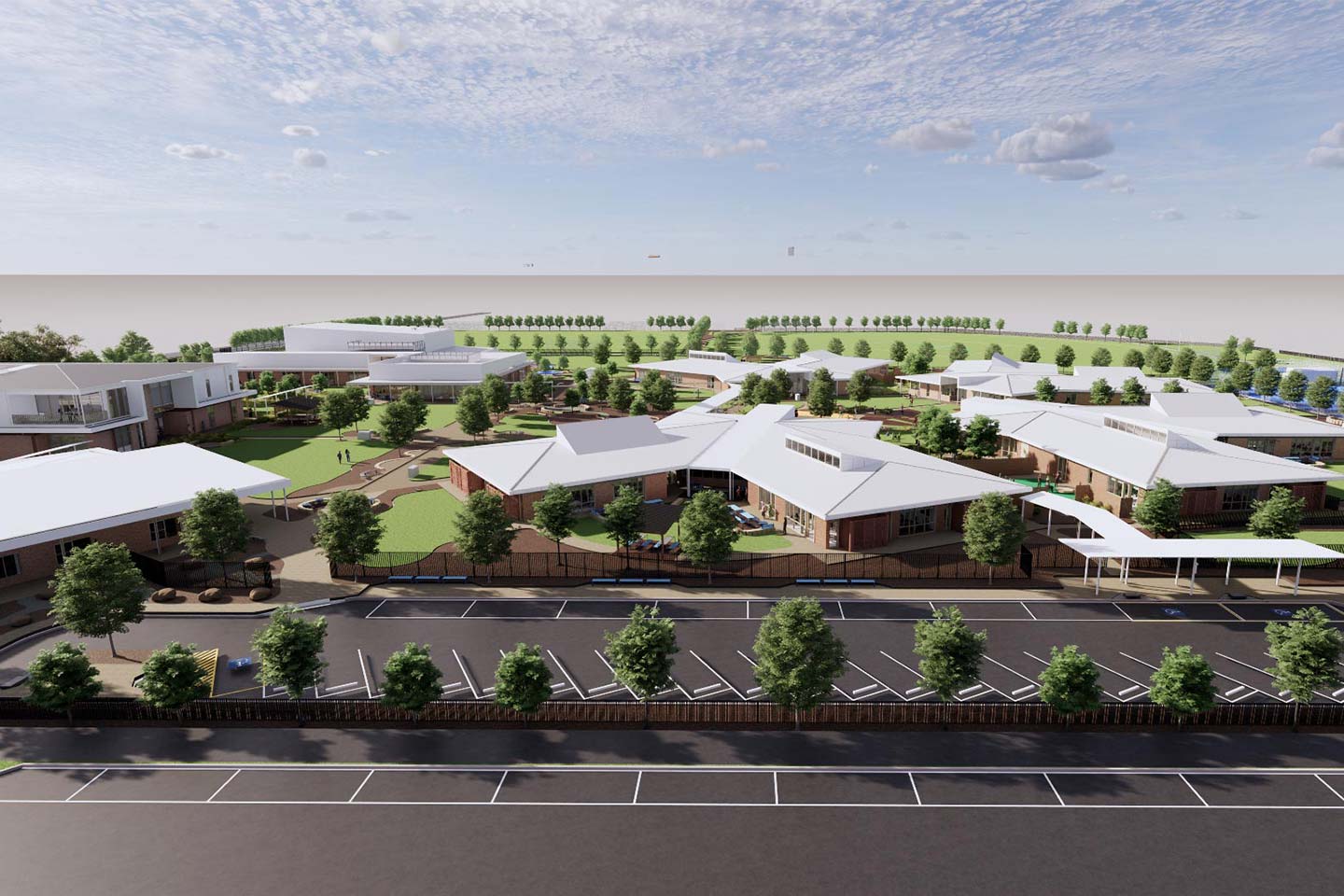 New northern suburbs high school concept