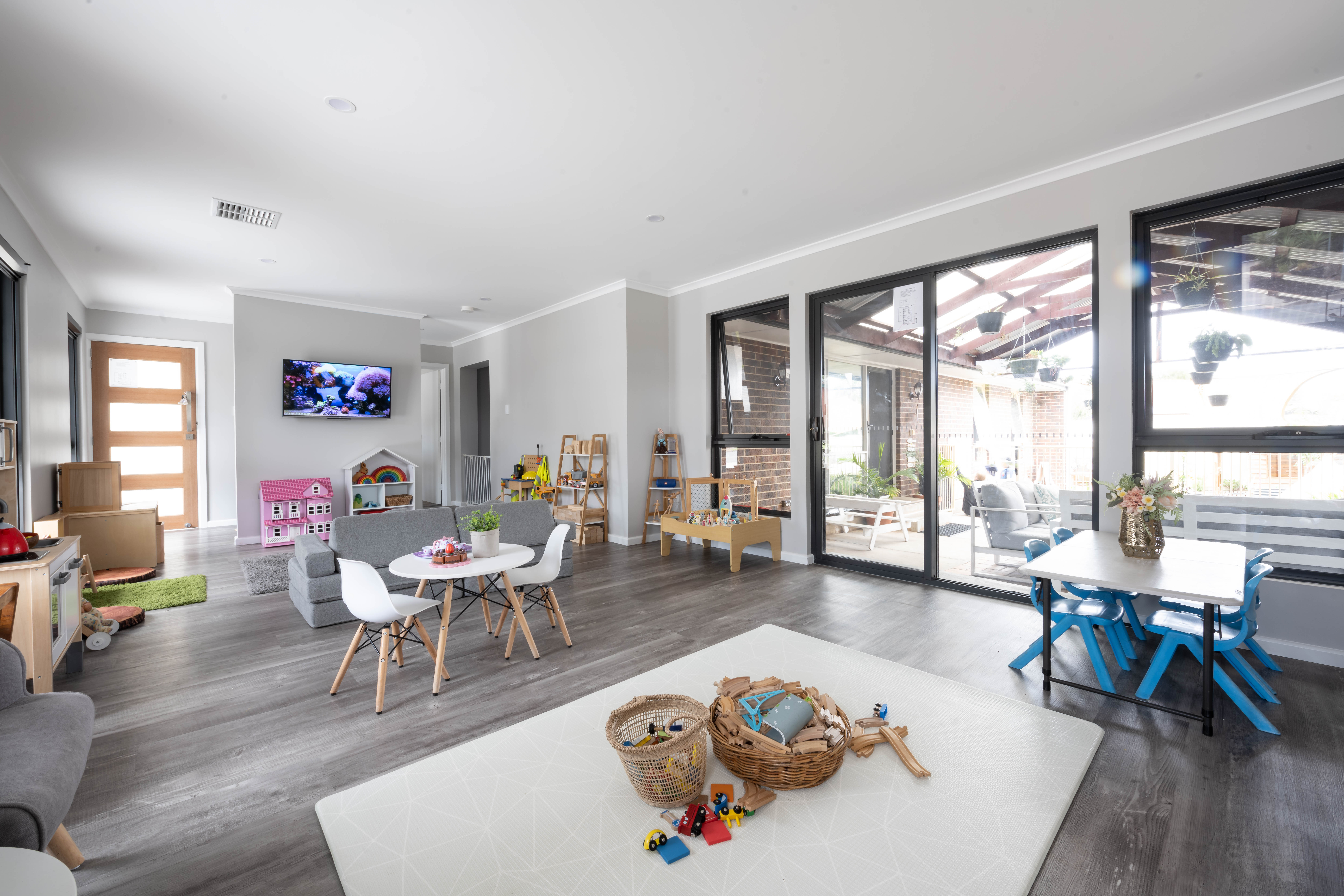 family day care setting – inside lounge and play area
