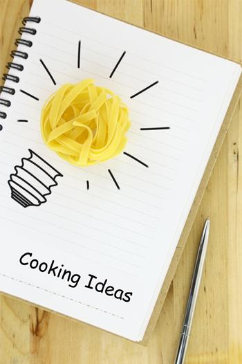 Making a family cookbook display image
