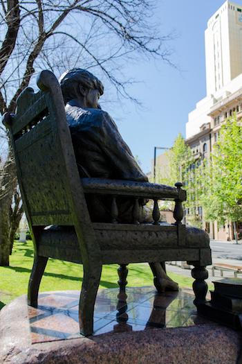 Monument on North Terrace street